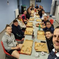 soirée après entrainement