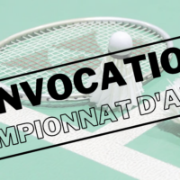 Convocations Championnat d'Allier 2022
