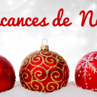 INFO école de badminton vacances Noël.