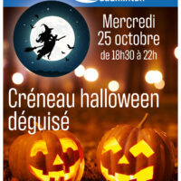 Créneau jeu libre sur thème halloween le mercredi 25 octobre 2023