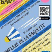 Nuit du badminton avril 2025