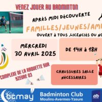 après midi découverte mercredi 30 avril 2025