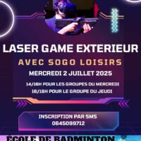 Sortie de fin de saison 2025 école de badminton