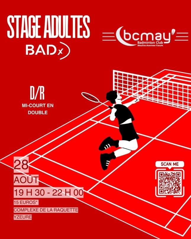 Stage adultes ou jeunes le 28 aout 2025