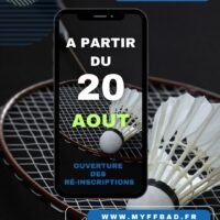 Ré-inscription pour les adultes 2025/2026