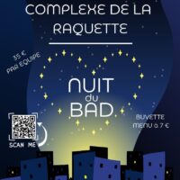 Nuit du badminton 5 décembre 2025